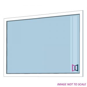 Large Fixed UPVC Double Glazed Window (1 Panel)